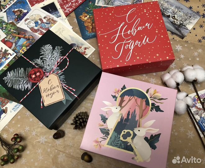 Ёлочные ватные игрушки (грибы) ручной работы