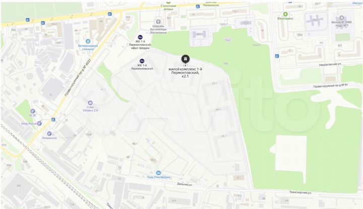 Машиноместо, 17 м²