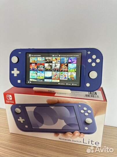 Nintendo Switch lite чип (прошитая) 256, новая
