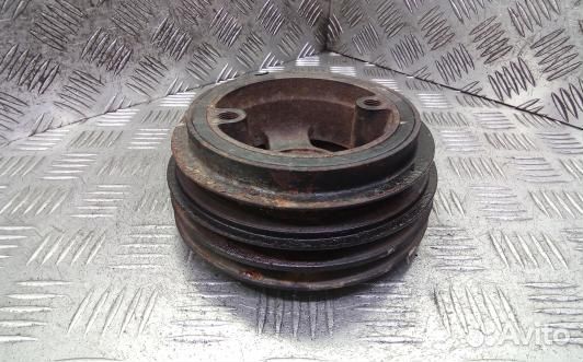 Шкив коленвала демпферный дизельный mitsubishi paj