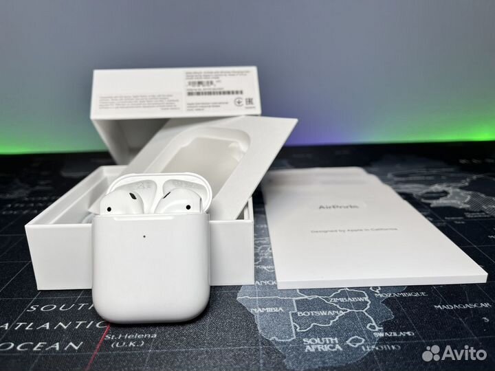 Apple AirPods 2 With Wireless Charging (Новые АКБ)