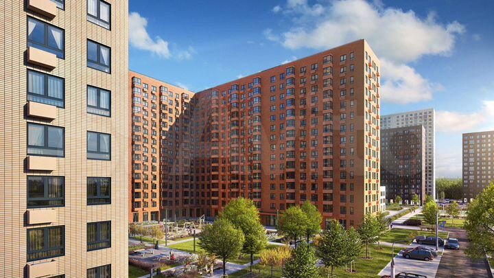 2-к. квартира, 57,3 м², 14/24 эт.