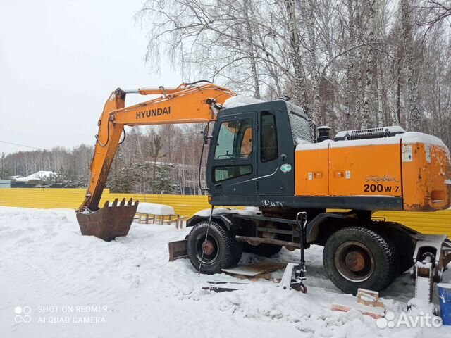 Экскаватор hyundai r200w 7