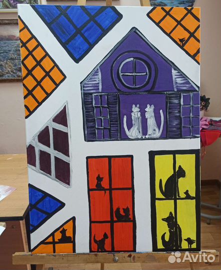 Картина в интерьер