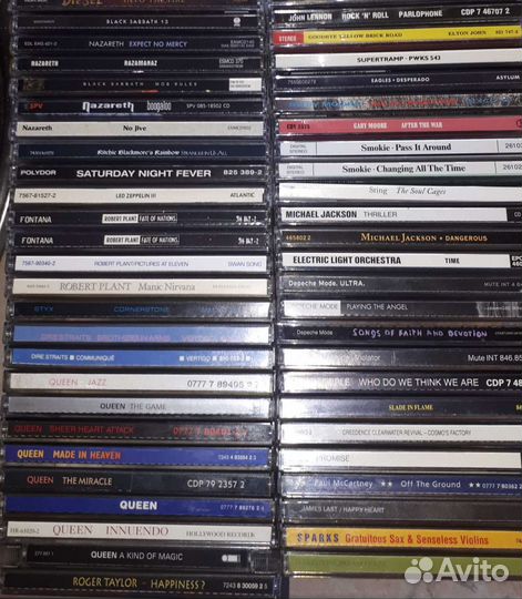 Pink Floyd gold CD Led Zeppelin, Beatles, Wings