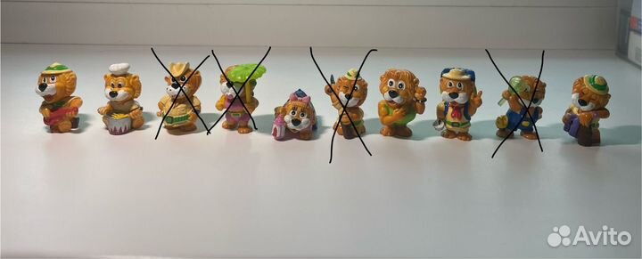 Серии киндер сюрприз