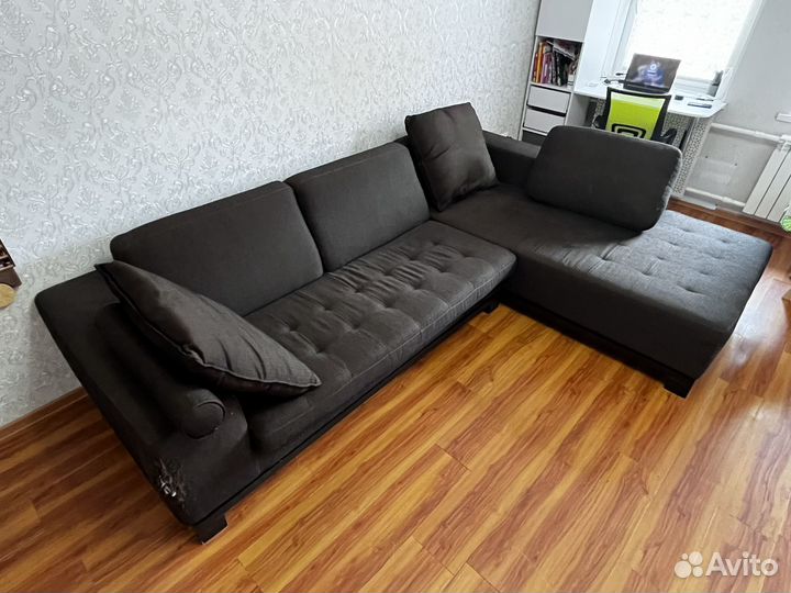 Большой угловой диван IKEA