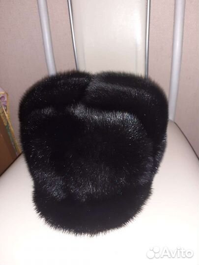 Норковая шапка мужская