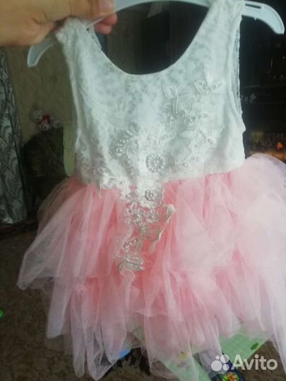 Платье для девочки 80