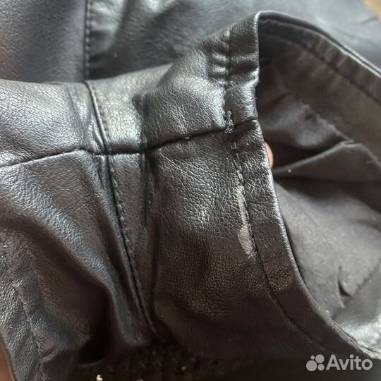 Кожаные шорты