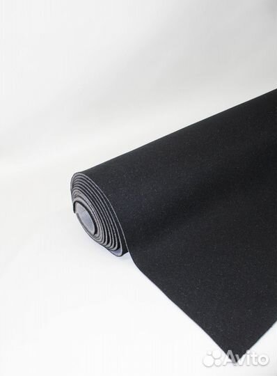 Черная потолочная ткань