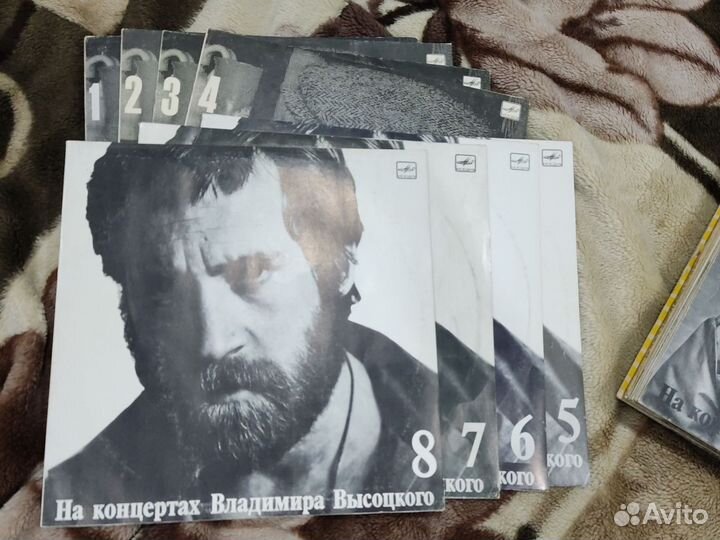 Пластинки В. Высоцкий