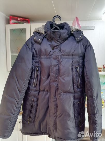 Пуховик зимний мужской