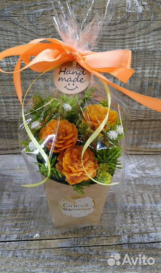 Букеты из мыла