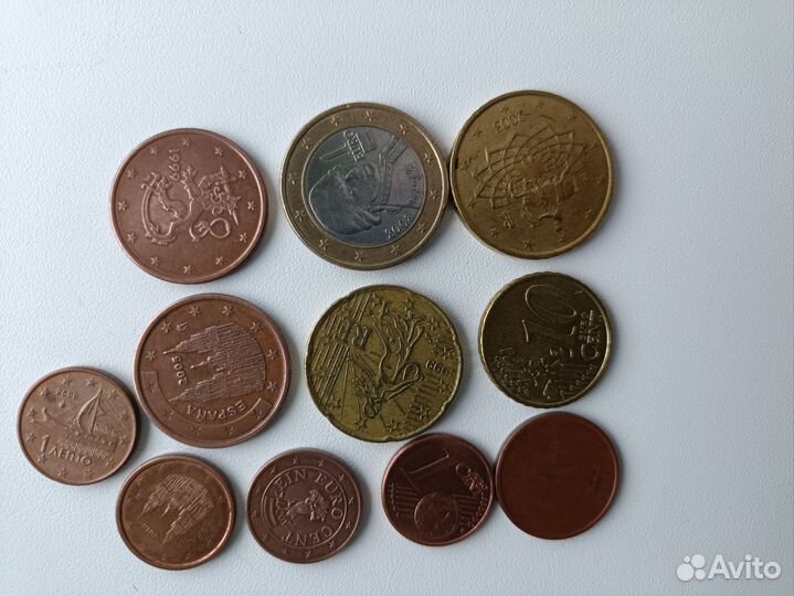Мелкие монеты европы