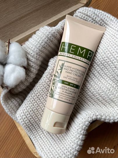 Подарочный набор крем для рук и ног Hemp