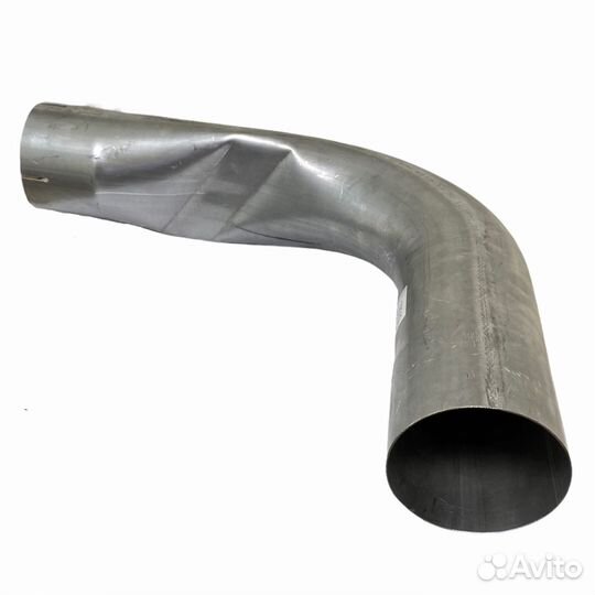 Труба выхлопная уголок сплющенный 1-изг. 90 граду