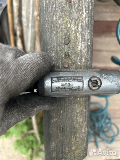 Бормашинка пневматическая для зачистки шин