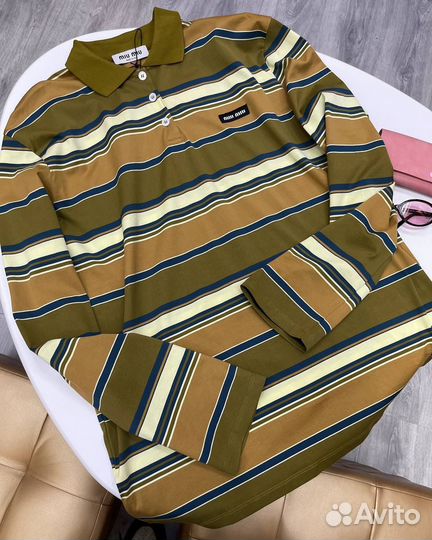 Лонгслив женский Miu Miu