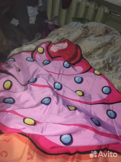 Пляжное полотенце кекс