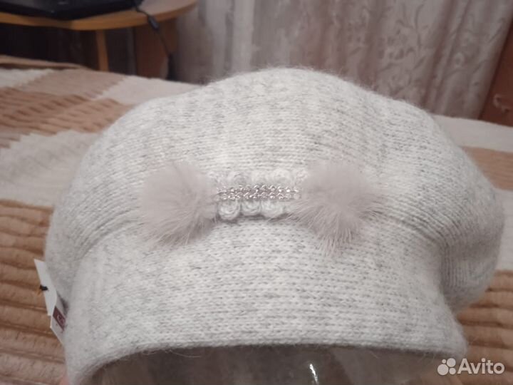 Берет женский зимний