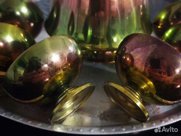 Винтажный набор из мельхиора