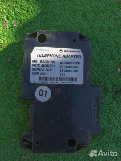 Блок управления телефоном Mercedes-Benz W220