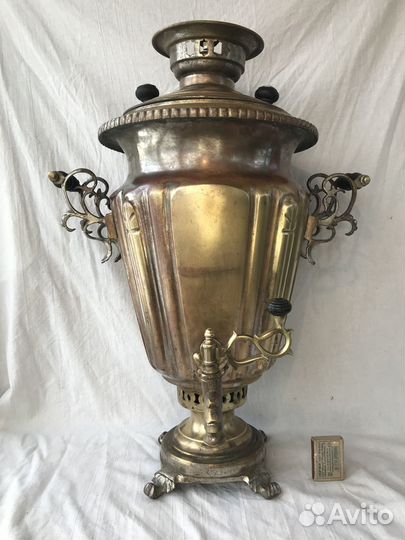 Большой Угольный Самовар.Рюмка 7литров