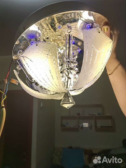 Люстра потолочная бу