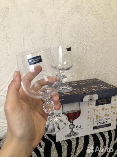 Бокалы для вина новые