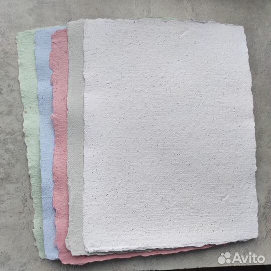 Набор бумаги ручного литья для творчества