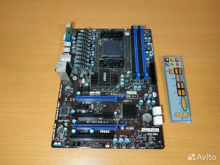Материнская плата AM3+ AM3 MSI 970A-G46