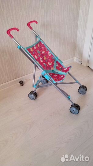 Коляска-трость для кукол