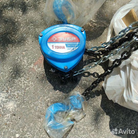 Лебедка цепная до 1 тонны