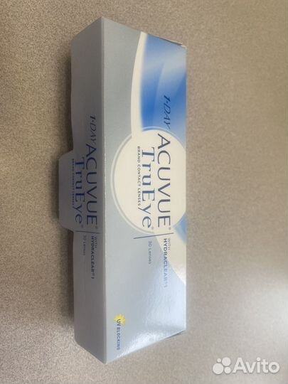 Контактные линзы acuvue trueye