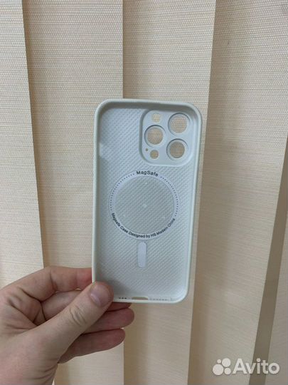 Чехол стеклянный Magsafe iPhone 13 Pro