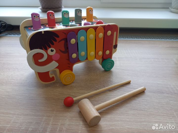 Развивающие деревянные игрушки