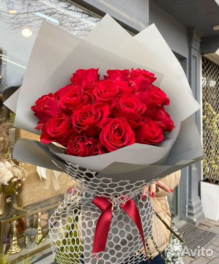 Красные Розы от 1шт