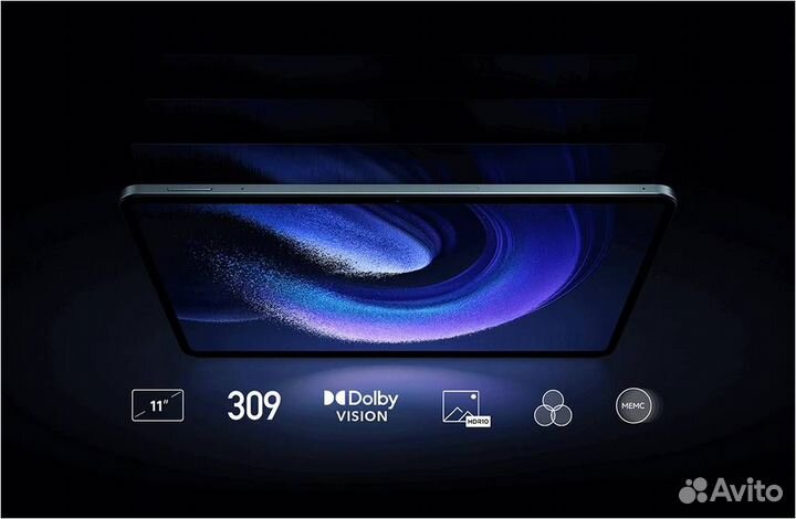 Xiaomi Mi pad 6 8/128Gb Snapdragon 870, 144 hz