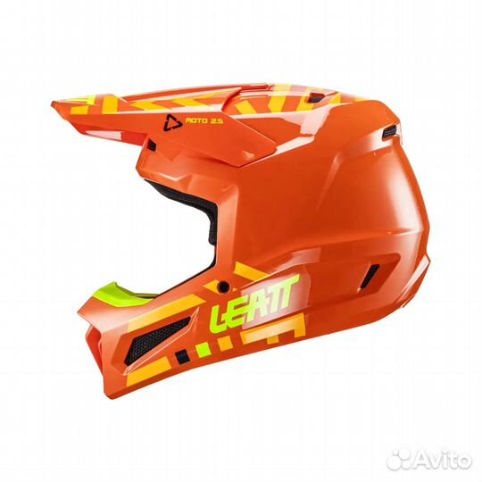 Мотошлем Leatt Moto 2.5 Helmet Citrus 2024