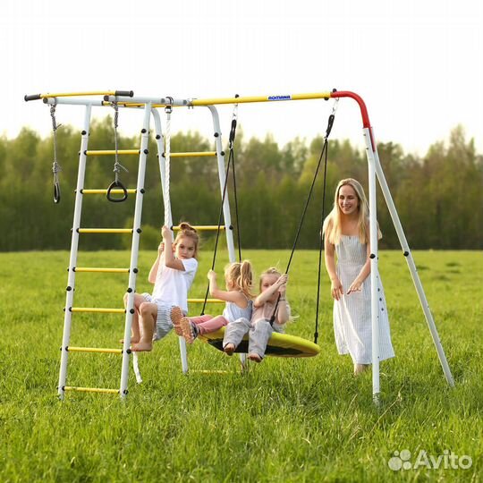 Детские деревянные площадки для дачи