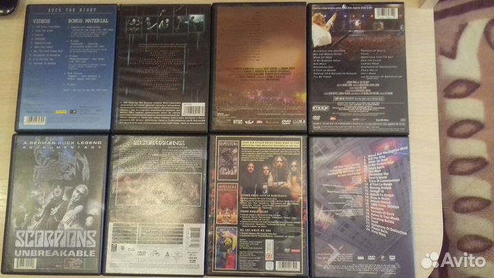 Музыка на DVD металл