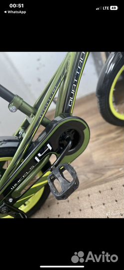 Велосипед новый quattro 14