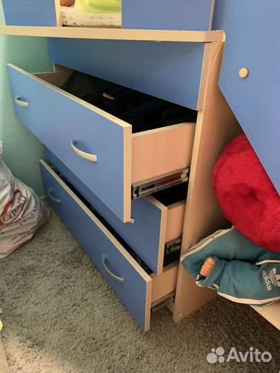 Детская кровать чердак