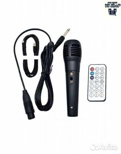 Портативная колонка ZQS-8202A (с микрофоном)