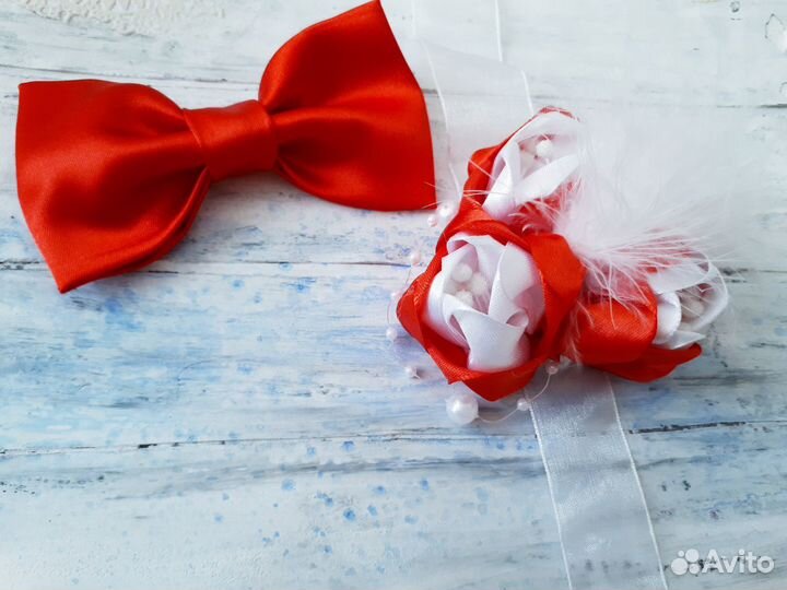 Бутоньерка. Браслет. Бабочка. Выпускной