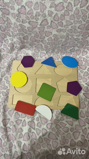Развивающие деревянные игрушки