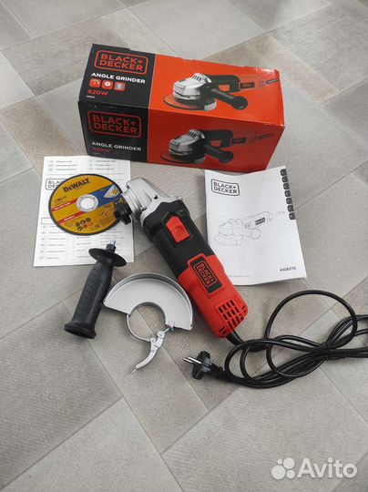 Ушм болгарка dewalt black decker 820w