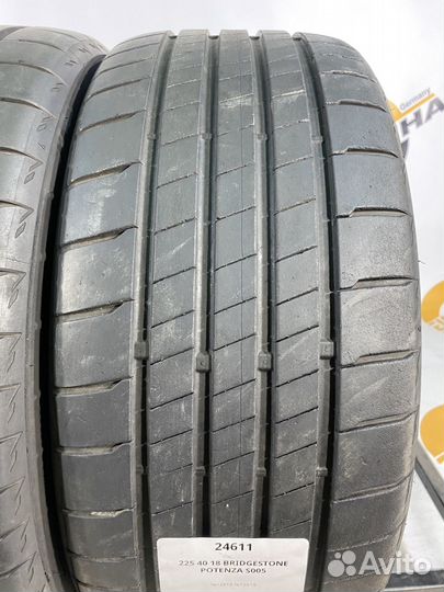 Bridgestone Potenza S005 225/40 R18 89Y