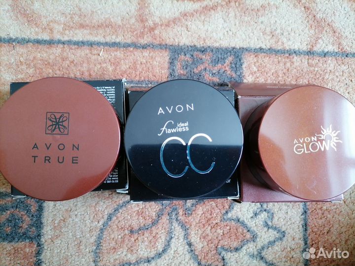 Пудра Румяна шарики avon